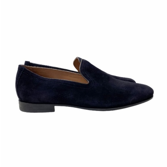 NWT Zara Man Black Slip On Suede Leather Loafers Size EU 42 US 9 main image 4